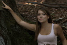Shooting im Wald